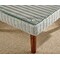 Alaterre Furniture Albany All-Weather Wicker Outdoor Gray 29 W" Square Coffee Table with Glass Top AWWD04DD - alternate 5